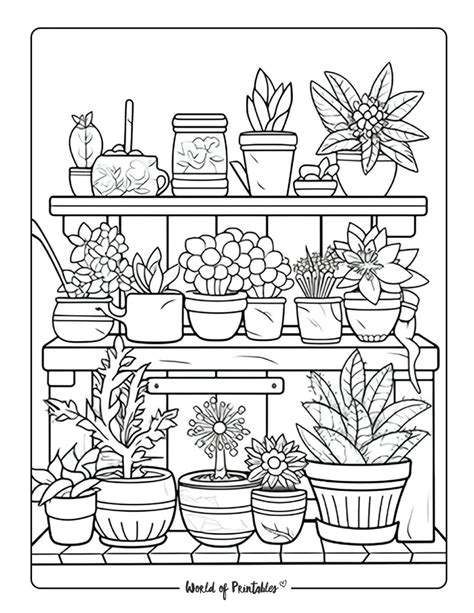 Garden Coloring Pages - World of Printables