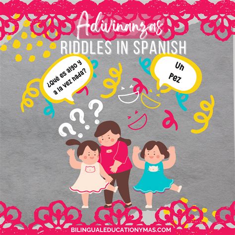 Adivinanzas: Riddles In Spanish - bilingualeducationymas.com