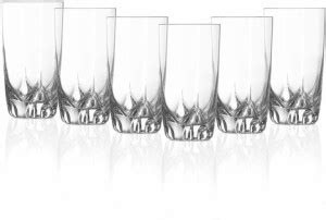 Ms mohan (Pack of 6) (7009) Glass Set Water/Juice Glass Price in India ...