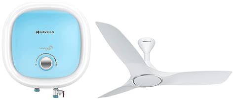 Buy Havells Adonia Spin 10-Litre Vertical Storage Water Heater (Geyser ...