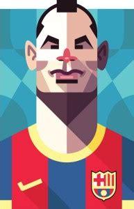 Andres Iniesta Poster Paper Print - Sports posters in India - Buy art ...