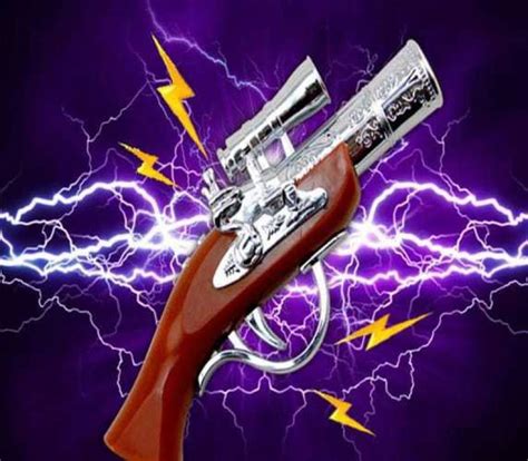 MADDYGROUP Electric Shocking Antique Gun|3 in 1-Shocking,Torch & Laser ...