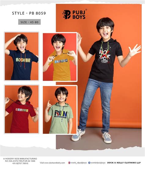8059 Pubj Pure Cotton Boys Tshirt Wholesaler Gujarat – Kavya Style Plus