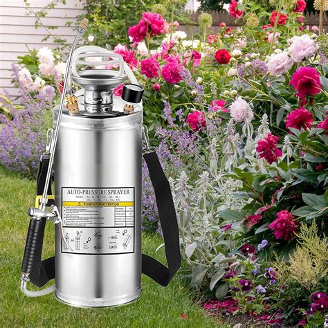Amazon.com : Kweetle 2Gal Stainless Steel Pump Up Sprayer Reinforced ...