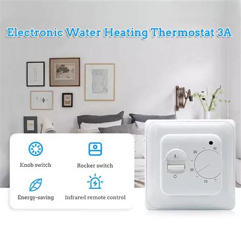 Floor Heating Thermostat 3a Water Heating Underfloor Heating Controller ...
