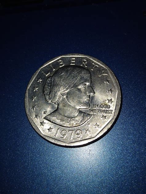 Susan B Anthony Rare 1979 One Dollar Coin With Mint Mark P - Etsy