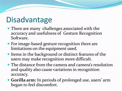 Gesture recognition technology | PPTX