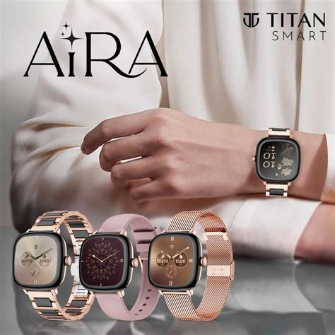 Titan AiRA 1.70" AMOLED Metal Case Square Display,1000 Nits,AI Chat ...