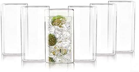 Buy CELLO Roma Square Glass Tumblers | Borosilicate Glass | Water or ...