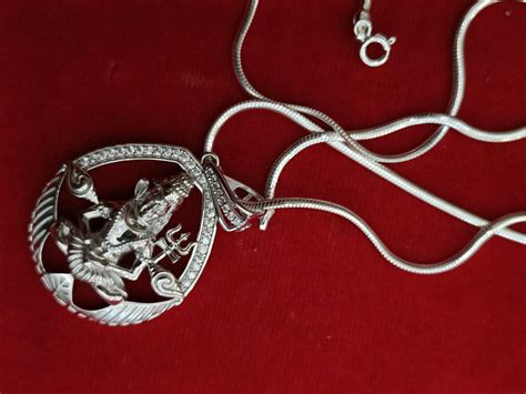 Shiva Pure Silver Pendant: Aghora Edition