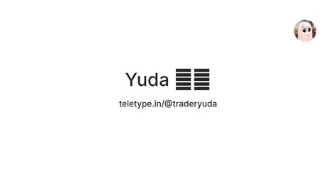 Yuda 🫵👌 — Teletype