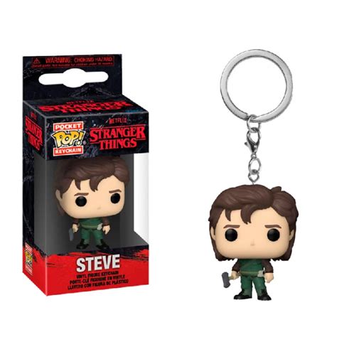 Хоби Геймс ООД, Stranger Things Funko POP Ключодържател - Hunter Steve ...