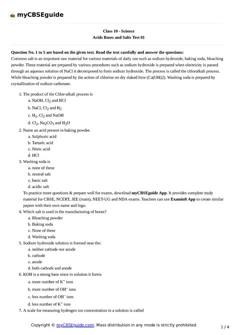 10 sci acidsbasesandsalts tp01 220907 180751 - Class 10 - Science Acids ...