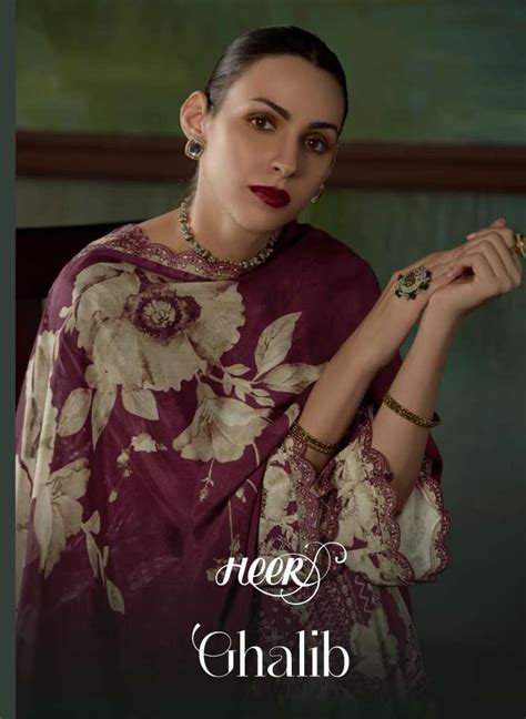 KIMORA FASHION HEER GHALIB MUSLIN DIGITAL PRINT WITH EMBROIDERY ...