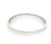 Jewelove™ Bangles & Bracelets Thin Platinum Bangles with Diamond Cut SJ ...