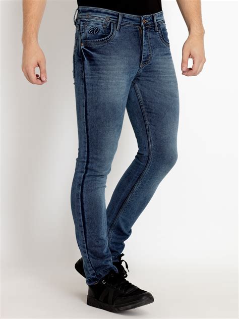 Buy Straight Slim Fit Denim For Men | Status Quo