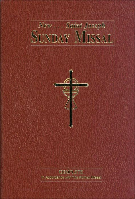St. Joseph Missals: St. Joseph Large Print Sunday Missal, flexible bu…