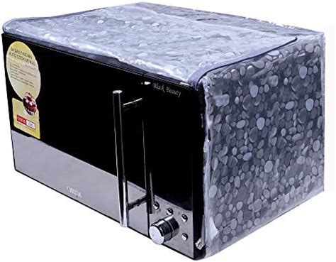 Buy Kuber Industries Dots Design PVC Microwave Oven Full Closure Cover ...