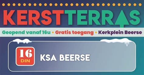 Kerstterras KSA Beerse , Kerkplein Beerse, 16 December 2025 | AllEvents