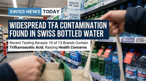 Widespread TFA contamination found in Swiss bottled water - founded in switzerland