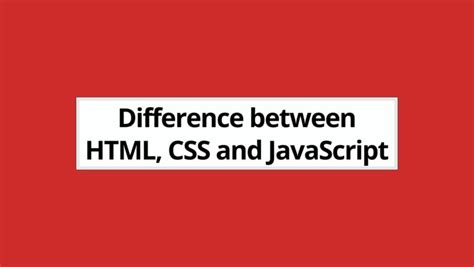 Image result for HTML Vs. CSS vs JavaScript Which Is Easy