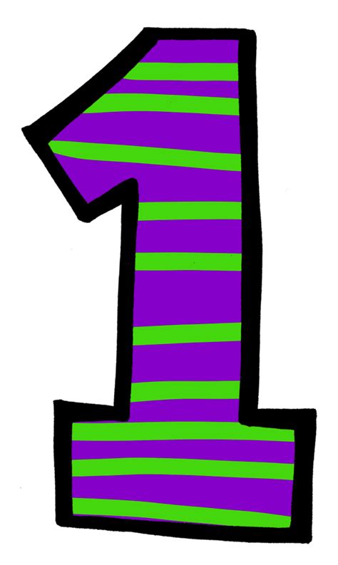number 1 clipart png - Clip Art Library
