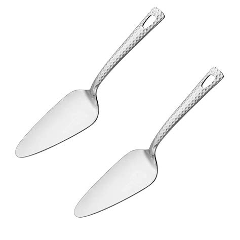Buy Regalo Pack of 2 Stainless Steel Cake Server or Lifter/Pizza Server ...