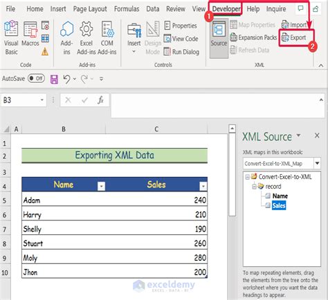How to Make an Excel File a XML File 的图像结果
