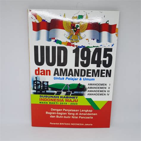 Jual Buku UUD 1945 Dan Amandemen Lengkap Terbaru Ukuran A5 - Jakarta ...