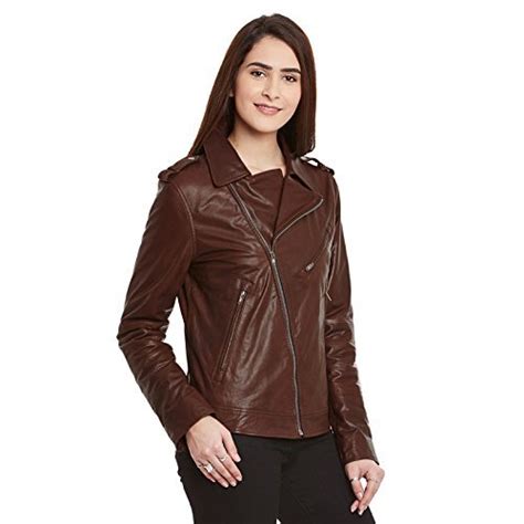 Buy SKY LINE OCEAN GENUINE LEATHER JACKET (100% PURE LEATHER & Genuine ...