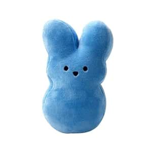 Buy TECHMAX Easter Peeps Plush Toy - Light Blue - Bunny for Easter Gift ...