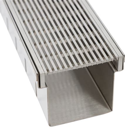 Drain Rain Channel Drains Rainwater Collection Stainless Steel Outdoor ...