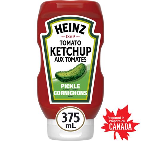 Buy Heinz Ketchup Pickle Flavoured 375 ml | FreshCo