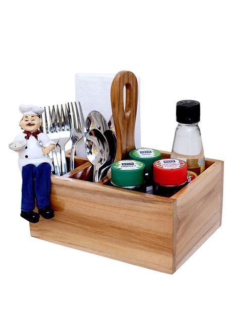 Get Spoon Stand Cutlery Holder & Table Organizer for Dinning Table and ...