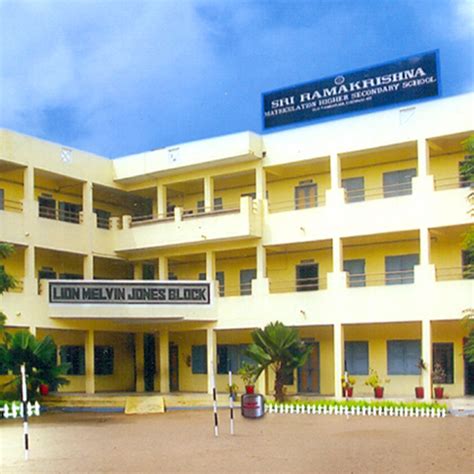 SRI RAMAKRISHNA MATRICULATION HR.SEC. SCHOOL