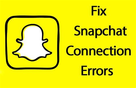 Image result for Snapchat Connection Error