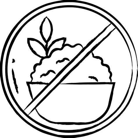 Premium Vector | Avoid rice hand drawn vector illustration