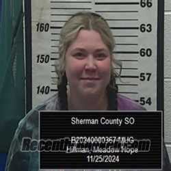 Recent Booking / Mugshot for Meadow Hope Hillman in Sherman County, Kansas