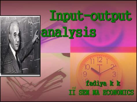 Image result for Input-Output-Analyse Definition