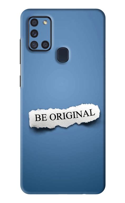 Be Original Samsung Galaxy A21S Back Skin Wrap | Only Rs.149 – SkinLelo