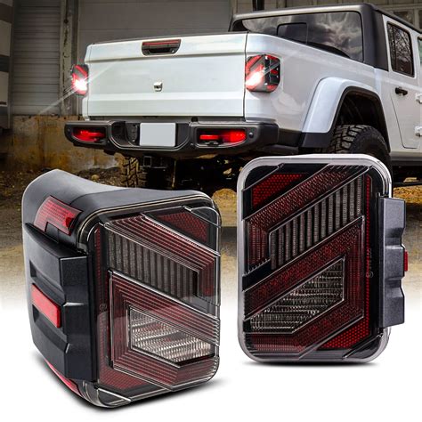 Buy REALOVE LED Tail Lights for Gladiator, JT Tail Light Compatible ...