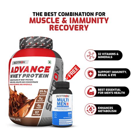Buy Advance Whey Protein Online - Scitron