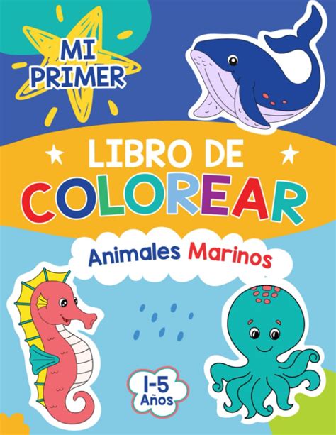 Buy Mi Primer Libro de Colorear: Diseños Fáciles y Bonitos de Animales ...