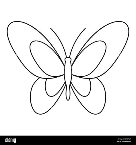 Butterfly Outline