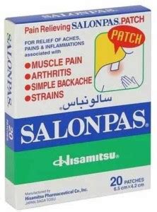 Salonpas Pain Relieving Patch Plaster & Patch Plaster & Patch - Buy ...