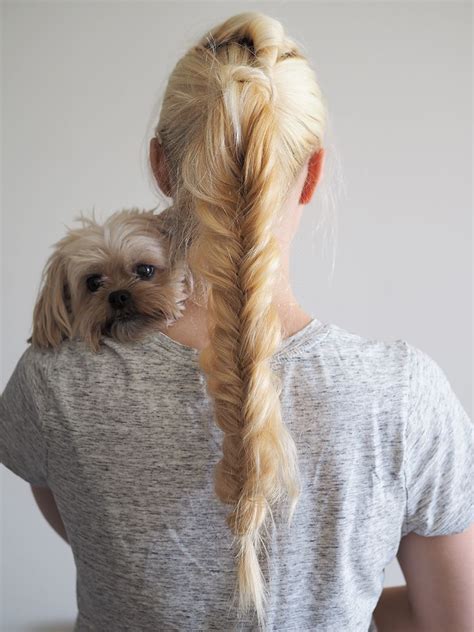 Image result for Messy Faux Hawk Fishtail Braid Tutorial