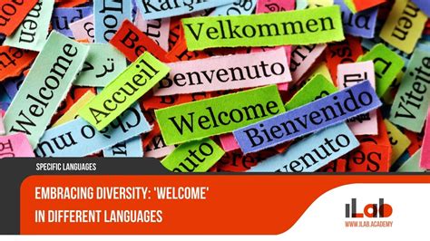 Embracing Diversity: 'Welcome' in Different Languages