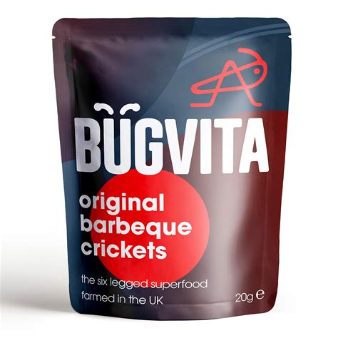 Buy Original BBQ Crickets | 20g | Farmed in the UK | Six-legged ...