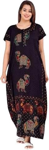 Amazon.in: Cotton - Women's Nighties & Nightdresses / Women's Sleep ...