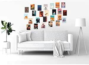 SKINADDA Pack of 25 Love Aesthetic Wall Collage Kit | Wall Posters - A4 ...